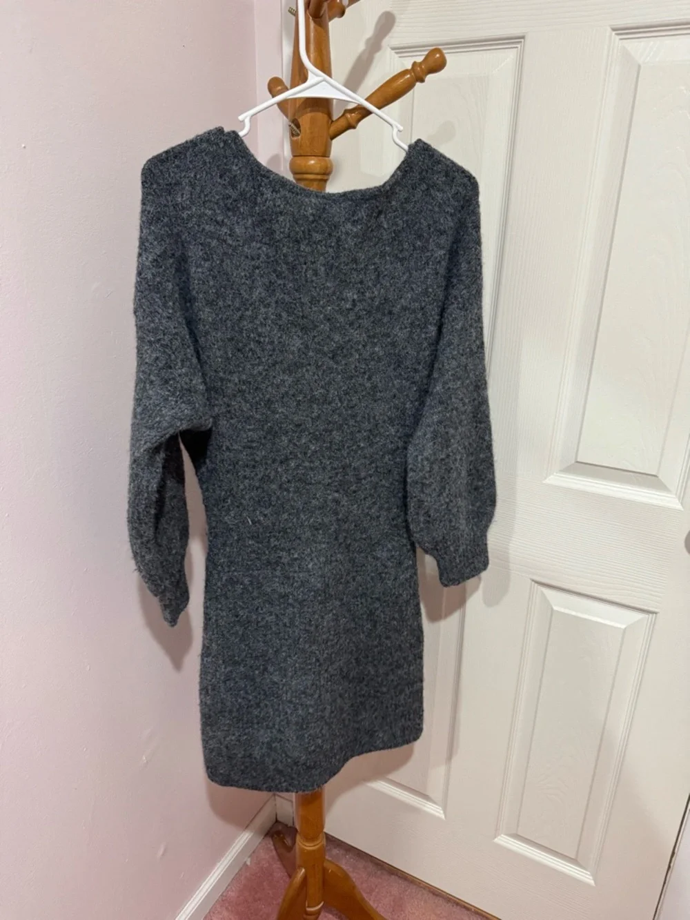 SOLD NWT Meshki Rafferty Boat Neck Knit Mini Dress - Picture 5 of 5